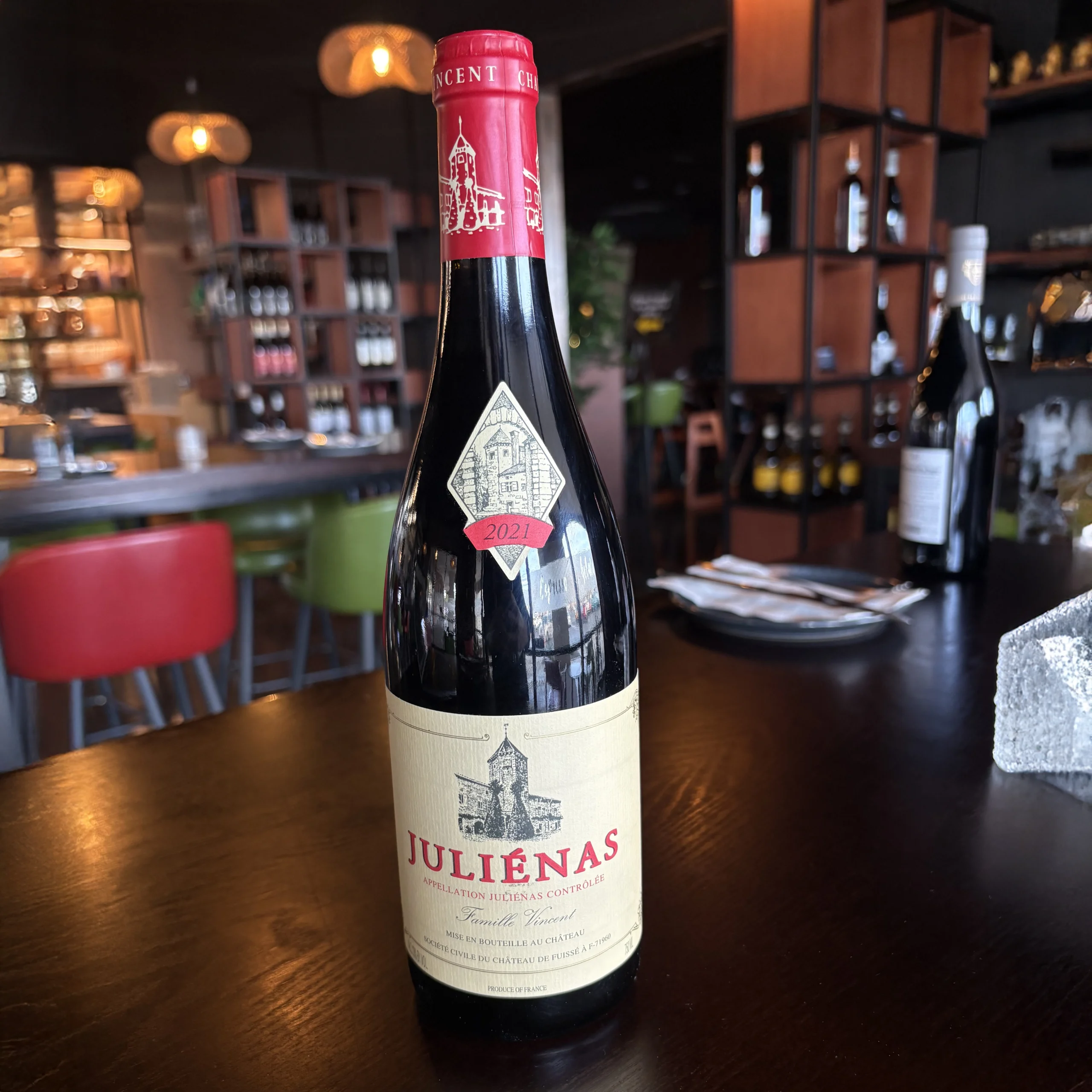 An image of Château Fuissé | Beaujolais Julienas from Mimi Forno Italiano