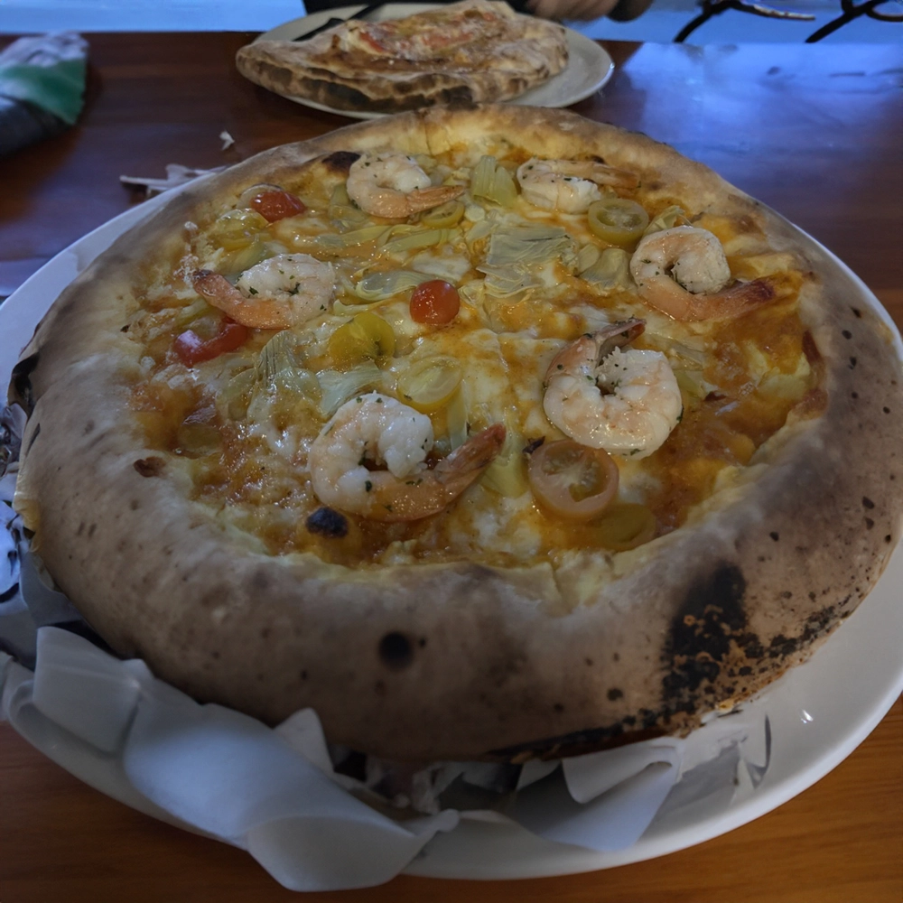 An image of Gamberi Pizza ✶ from Mimi Forno Italiano