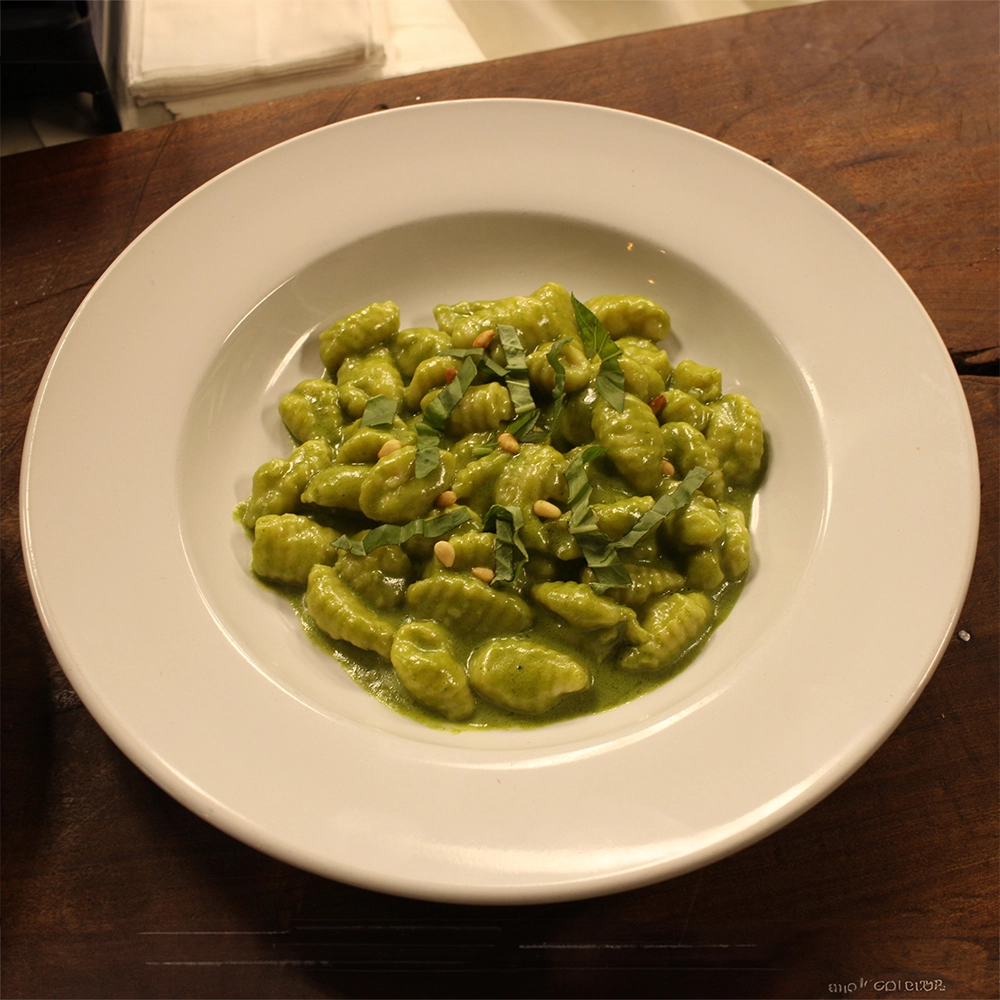 An image of Gnocchi Al Pesto 🍃 from Mimi Forno Italiano